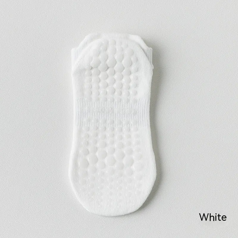 GLOWLATES Chaussettes de Pilates en Coton à Maintien Sécurisé
